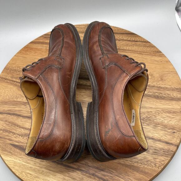 Mezlan Cordoba Oxfords Mens Size 10 M Brown Leather Lace Up Dress Shoes main image 6